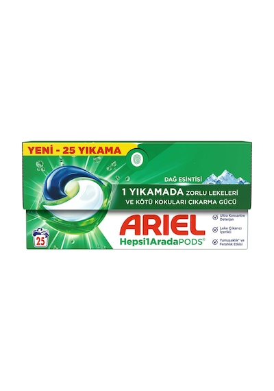 Ariel Pods Çamaşır Deterjanı Kapsülü 25'li 457.5 G Diğer