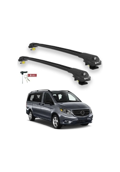 Turtle Mercedes-benz Metris W447 2015-2025 Ara Atkı Air1 Siyah