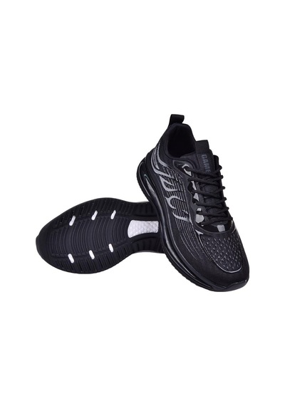 Gamelu Memory Foam Kadın Spor Ayakkabı Sneaker Ek-apple-z Siyah-siyah Siyah
