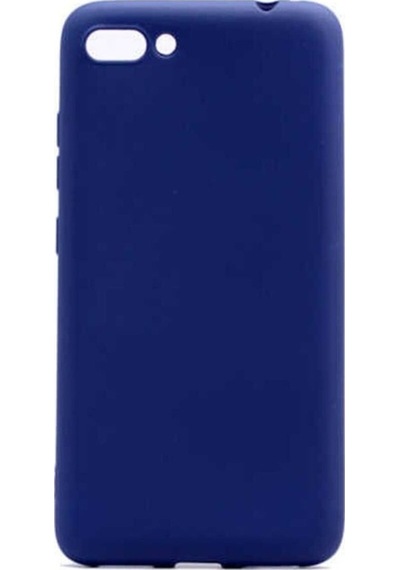 Asus Zenfone 4 Max Zc554kl Kılıf Zore Premier Silikon Kapak Lacivert
