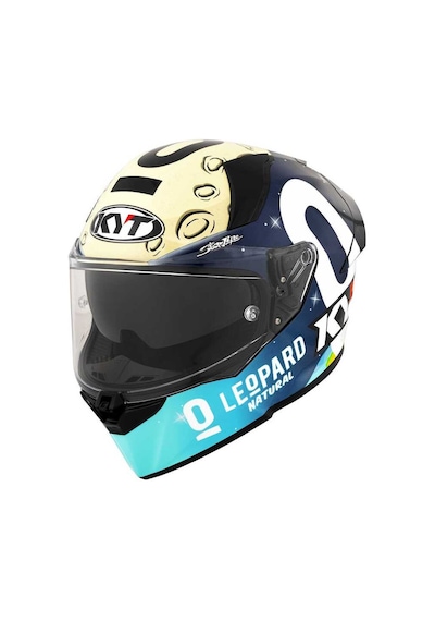 Kyt R2r Max Foggıa Mugello 2022 Edıtıon Kapalı Kask Beyaz - Bej - Lacivert