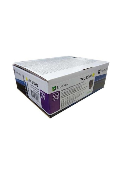 Tonersepeti Lexmark Cs720-74c5sy0 Sarı Toner