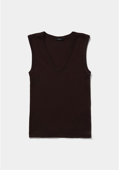 Colin's Colins Slim Fit Kadın Kahverengi Atlet Cl1080980 Q1.v2 Brw