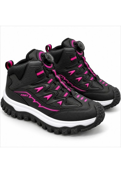 Promax Çocuk Kışlık Outdoor Akıllı Bağcıklı Siyah Fuşya Bot 32-37 Beyaz - Fuşya - Siyah Promax Çocuk Kışlık Outdoor Akıllı Bağcıklı Siyah Fuşya Bot 32-37 Beyaz - Fuşya - Siyah