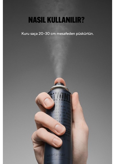 Stmnt Hafif Yapılı Saç Sabitleyici Sprey 200ml