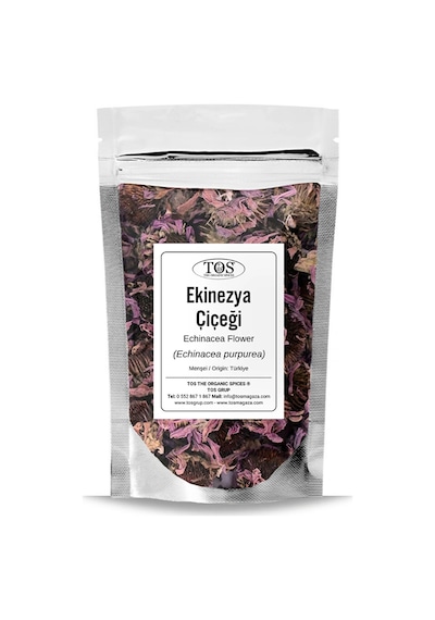 Tos The Organic Spices Ekinezya Çiçeği 50 G Echinacea Purpurea