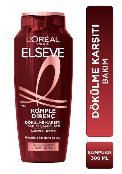 Elseve Komple Direnç Dökülme Karşıtı Bakım Şampuanı 300 ML