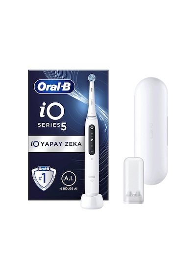 Oral-B İO 5 Şarjlı Diş Fırçası - Beyaz