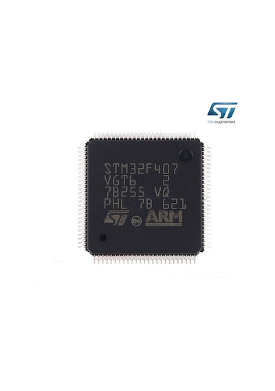 Stm32f407vgt6 Microcontroller Lqfp100 Dsp Fpu Arm Cortex-m4 32
