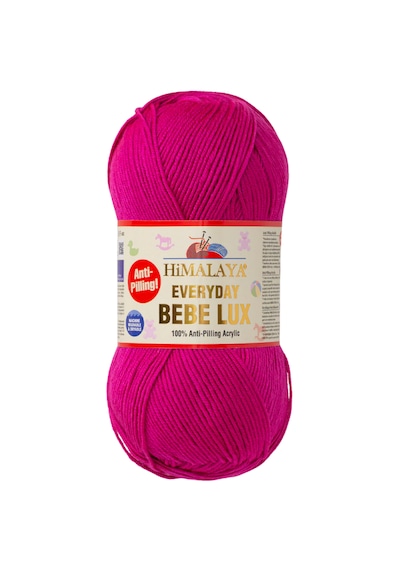 Himalaya Bebe Lux El Örgü İpi / Bebek Yünü 70428 ((Fuşya)