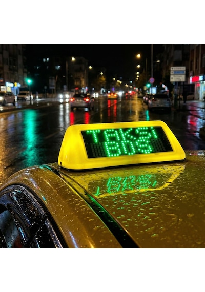 Yeni Nesil Akıllı Taksi Tepe Lambası 0000