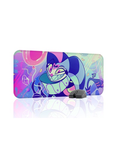 Helluva Boss Kaymaz Dikişli Kauçuk Oyuncu Mousepad V3 - 70x30 Xl Gaming Mouse Pad Fare Altlığı