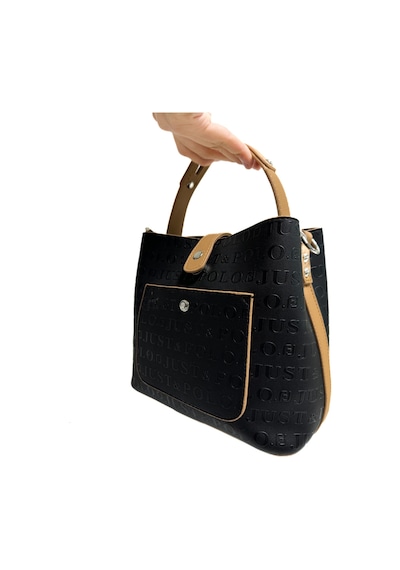 Just Polo Günlük Kombinlere Uygun Kadın Omuz Çantası Taba Siiyah 23443068
