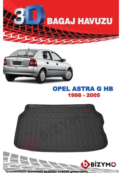 Opel Astra G Hb 1998-2005 3D Bagaj Havuzu Bizymo Opel Astra G Hb 1998-2005 3D Bagaj Havuzu Bizymo