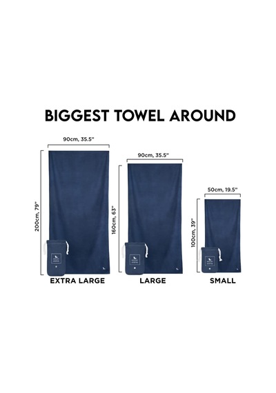 Essential Hızlı Kuruyan Plaj Havlusu - Hafif, Kompakt, Mikrofiber Spor, Fitness, Plaj, Havuz Ve Seyahat Havlusu - Laci Çok Renkli