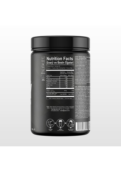 Whey Protein Tozu Çilekli Trileçe Aromalı 500gr 20 Servis Çilek