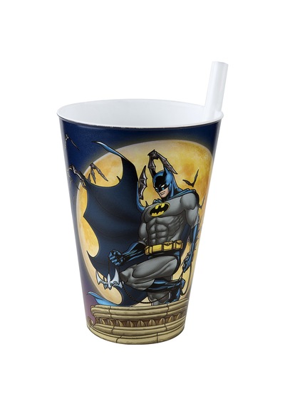 Batman Pipetli Bardak 400 Ml