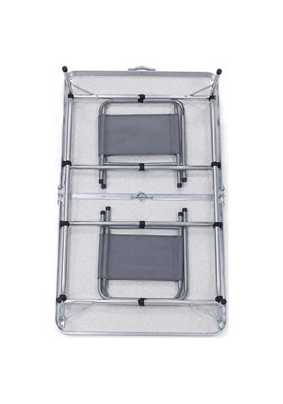 Astraltech Katlanabilir Kamp Masası 4 Sandalyeli Set Çok Renkli