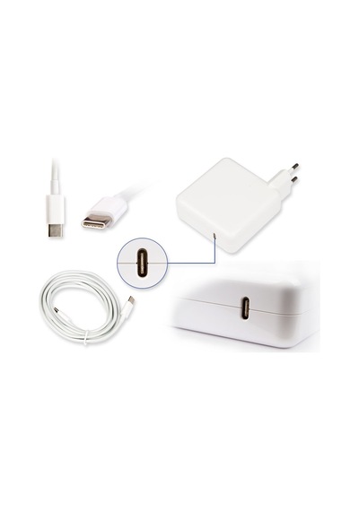 Apple Uyumlu MacBook 30w Usb-c Type-c Pd Adaptör Laptop Şarj Aleti