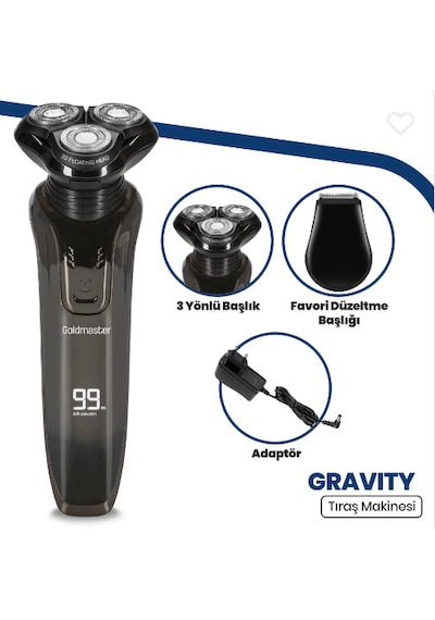 Goldmaster GM8160 Gravity Tıraş Makinesi