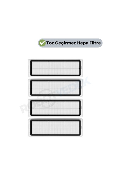 Dreame D10 Plus Gen 2 Rll42sda Uyumlu Yedek Hepa Filtre-4 Parça