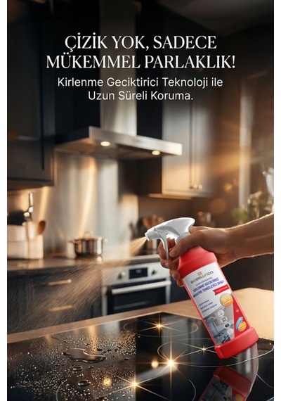 Doğal Kirlenme Ankastre Temizleyici Sprey 500 Ml 2'li Set Diğer