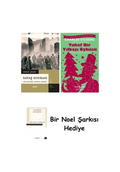 Savaş Sonrası Ciltli + Tuhaf Bir Yılbaşı Öyküsü + Bir Noel Şarkısı