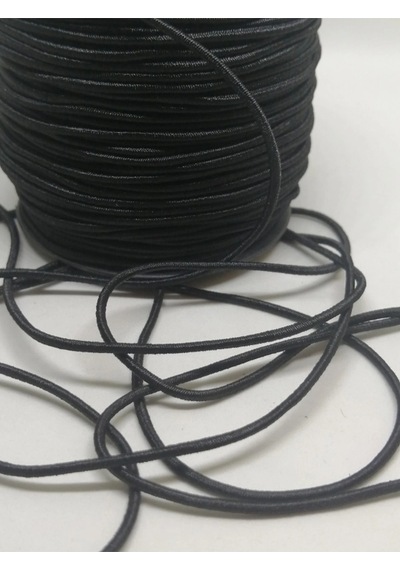 1,5 Mm Lastik Ip Siyah Renk 20 Metre
