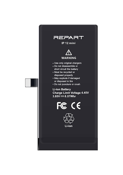 İphone 12 Mini Uyumlu Güçlendirilmiş Yüksek Kapasite Batarya - 2450 Mah