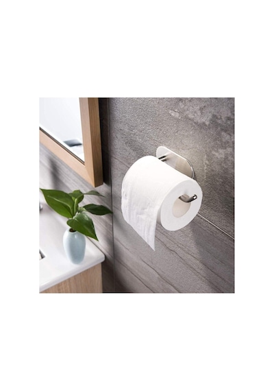 Zift Unique Paslanmaz Çelik Tuvalet Kağıdı Askısı - Wc Kağıdı Askılığı, Tuvalet Kağıtlık - Yapışkanlı Diğer