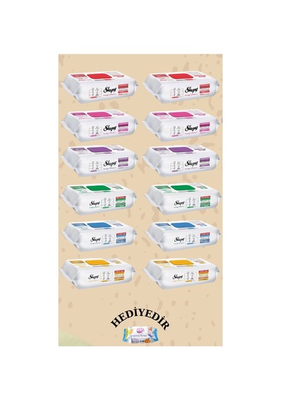 Yüzey Temizlik Havlusu 12 Paket Diğer