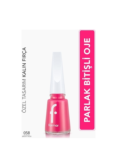 Flormar Nail Enamel Parlak Bitişli Oje 058