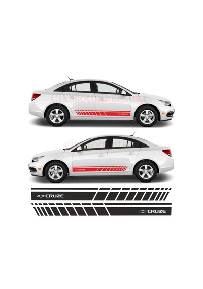 Chevrolet Cruze Yan Şerit Oto Sticker (288422557)