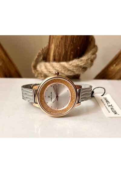 Daniel Klein Dk7411 Çelik Simli Kadran Kadın Kol Saati+bileklik