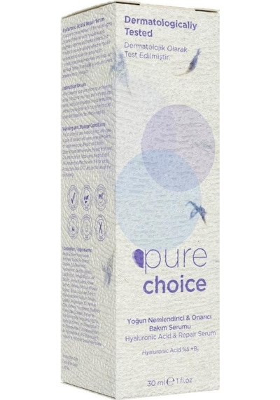 Pure Choice Yoğun Nemlendirici&onarıcı Bakım Serumu 30ml