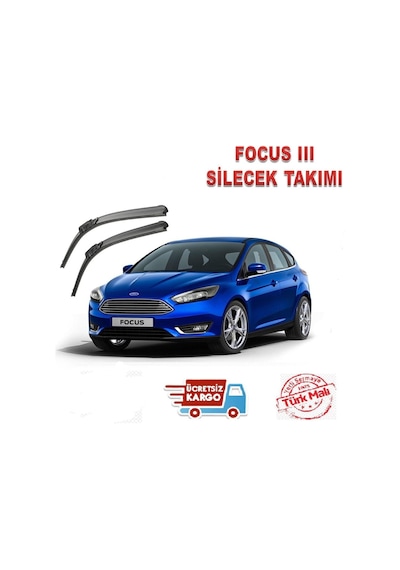 Ford Focus 3 Ön Cam Silecek Süpürgesi Takimi Seti 2011-2017 411468980
