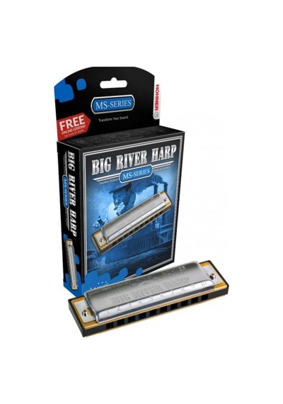 Hohner Big River Harp MS Serisi Mızıka (Mi Majör)