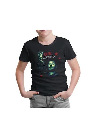 Lord Tshirt Che Guevara - Smoke Siyah Çocuk Tshirt
