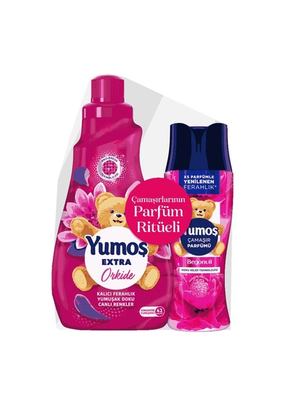Yumoş Extra Orkide 1008 Ml + Çamaşır Parfümü Begonvil 200 G - 4 Adet Tarı 4'lü Set