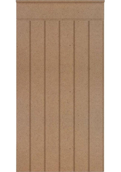 Iskandınav Model 54 X 104 Cm Dekoratif Duvar Paneli Boyanabilir Ahşap 6 Mm Ham Mdf Duvar Paneli
