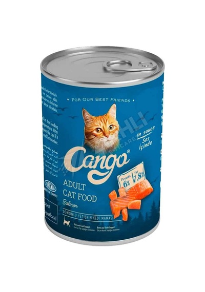 Cango Yetişkin Yaş Kedi Maması Somon 415 Gr