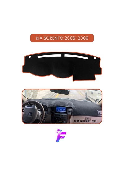 Kıa Sorento 2006-2009 Araca Özel Torpido Örtüsü Ön Göğüs Kılıfı Tam Koruma Oto Aksesuar Td10