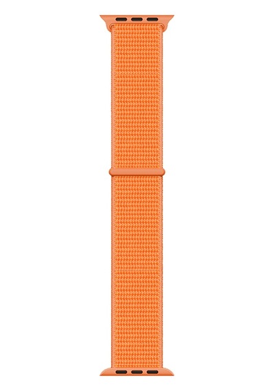 Watch 7 41mm Kordon Band-03 Serisi Hasır Strap Kayış-papaya