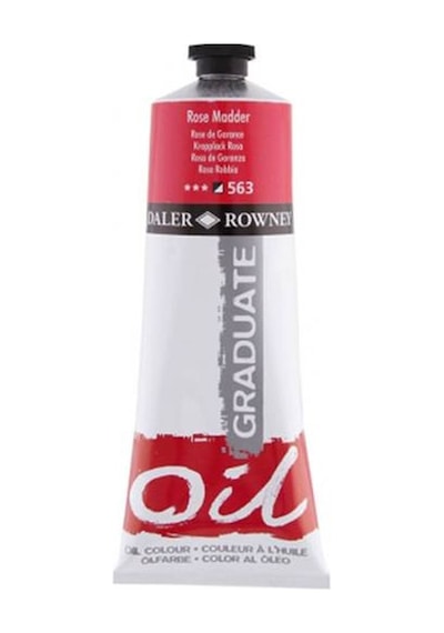 Daler Rowney Graduate Yağlı Boya 200 ML 563 Rose Madder