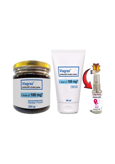 Helsol 240gr Viagrax Macun + 50 Ml Viagrax Krem: Erkeklerin Performanslarına Özel Set + Hediye Erose