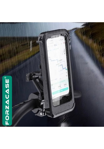 Motor Gidon Uyumlu Önü Kapalı Su Geçirmez Telefon Tutucu Fc1038