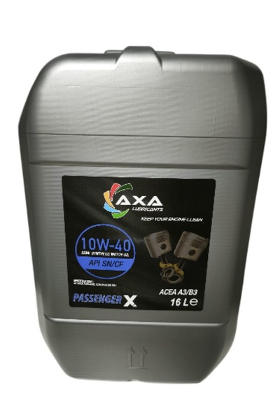 Axa Lubricants 10W- 40 Yarı Sentetik Motor Yağı 16 L