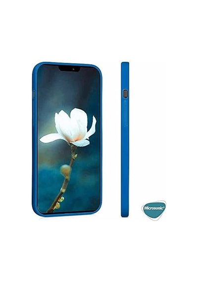 Kılıf Matte Silicone Apple iPhone 15 Plus İçin Mor Apple iPhone 15 Plus İle Uyumlu Kılıf - Mor