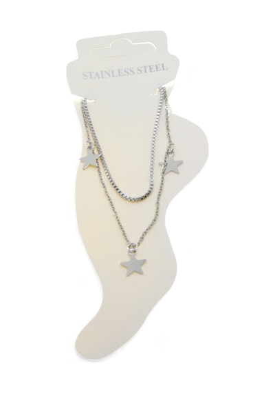 Gümüş Renk Asansör Sf 3 Lü Yıldız Çelik Halhal - 3476 Çok Renkli