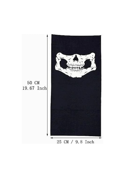 Motorcu Boyunluk Baf Buff Bandana 25x48 Cm Model 7 Standart